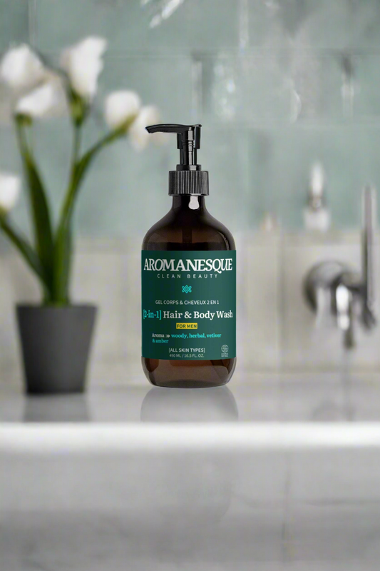Premium [2-in-1] Hair & Body Wash For Men