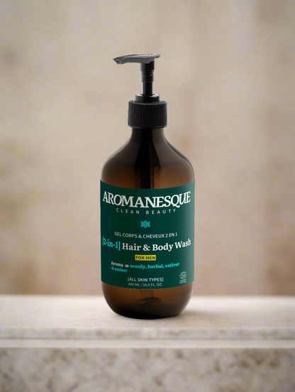 Premium [2-in-1] Hair & Body Wash For Men