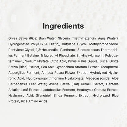 Rice Extract Relief Cream Mist