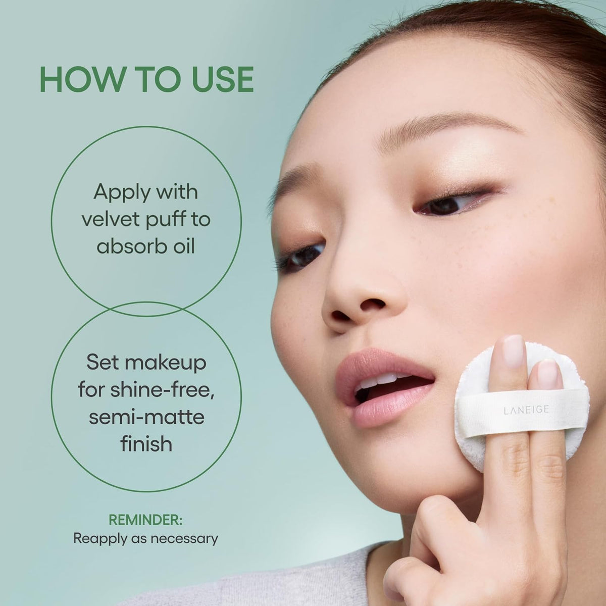 Ultra-Fine Pore Blurring Finishing Powder